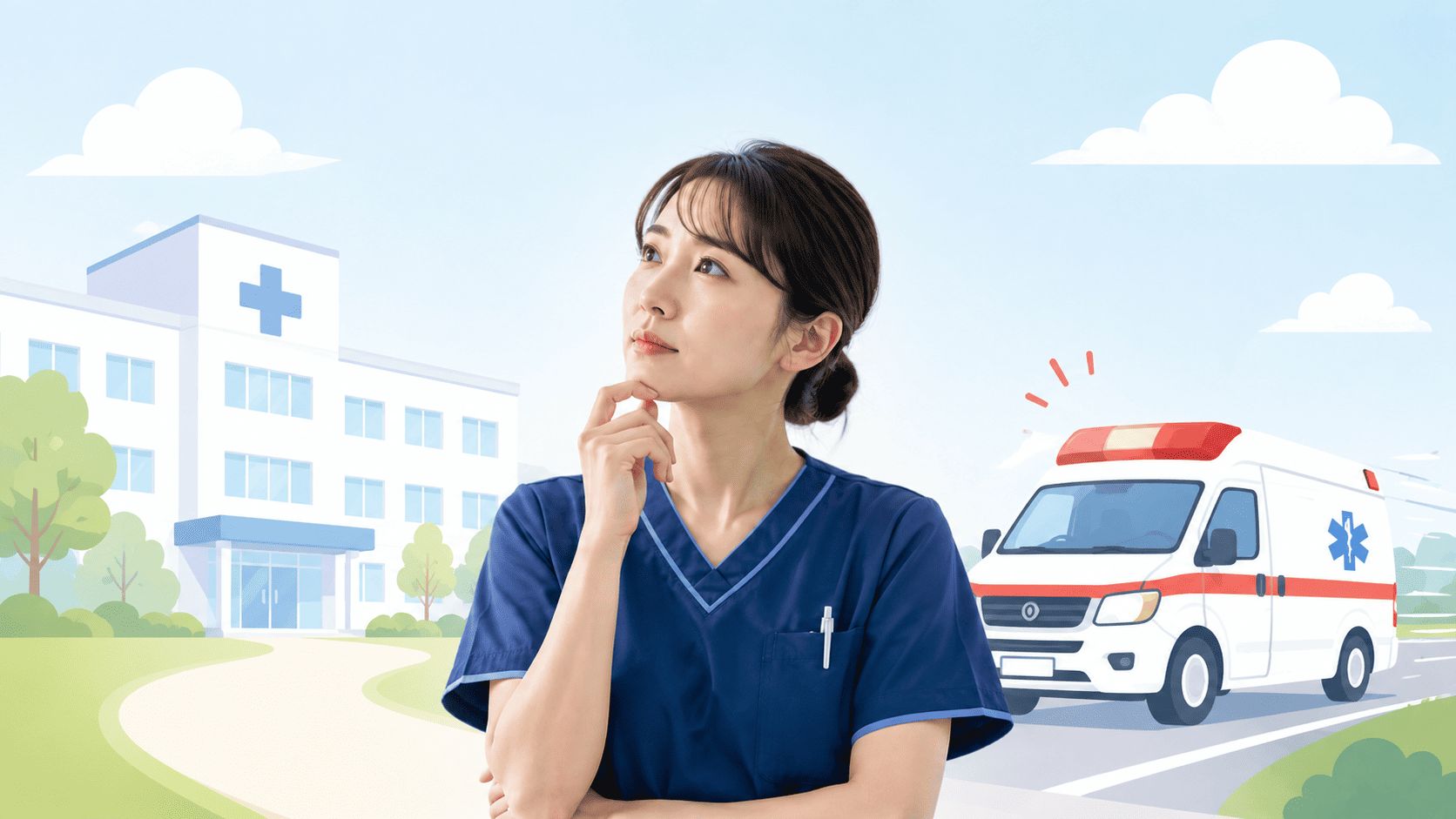 看護師から救急救命士になれる?4つの違いや資格取得の流れ、現実的な壁を解説