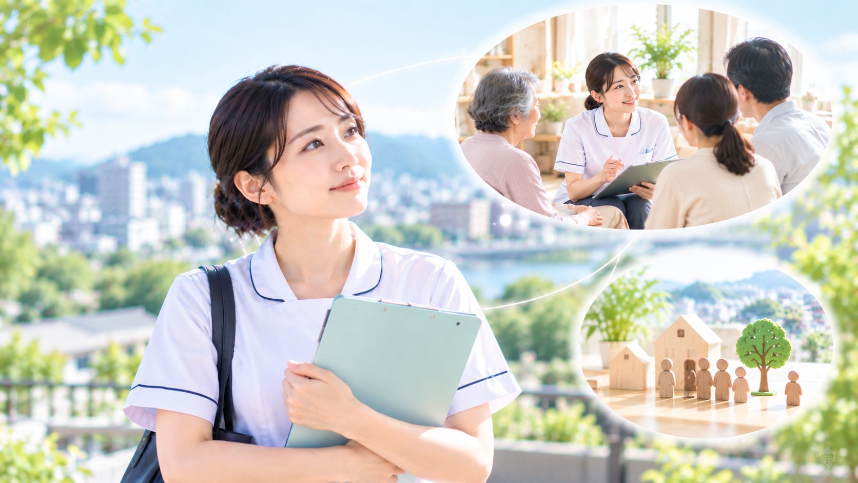 地域看護専門看護師とは？保健師・在宅看護専門看護師との違いも解説