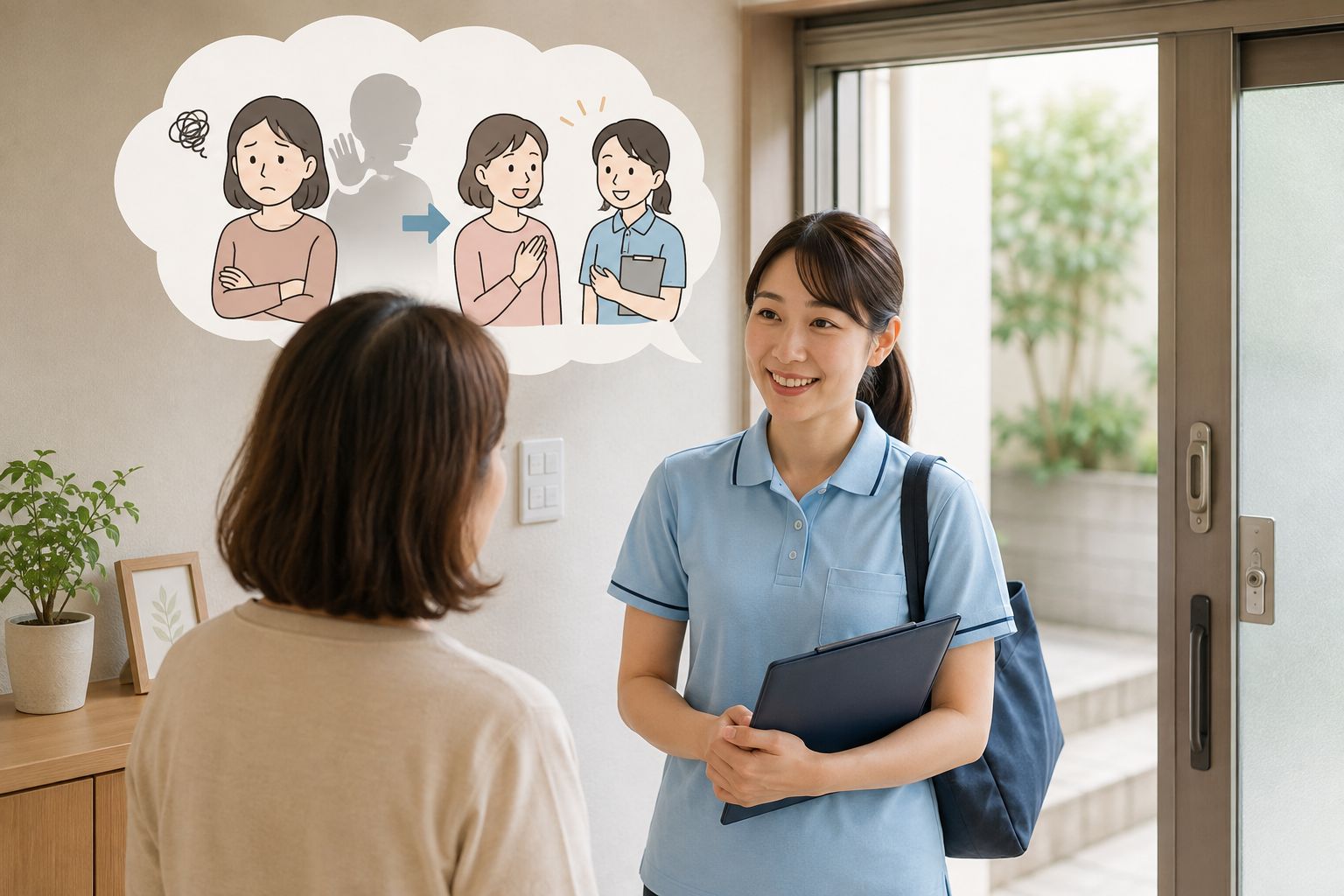 訪問看護で「来てほしくない」と言われたら？看護師向けに理由と対処法を解説